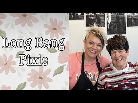 Chic pixie cut with bangs that makes you look younger video thumbnail