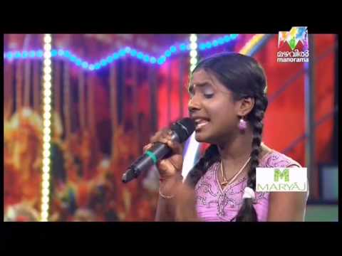 Kathodu kathoram ... Nayana P. P Singing indian voice junior