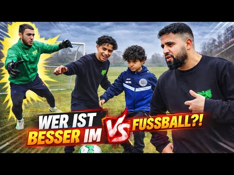 NAYEF VS ABDUL & ADAM! WHO PLAYS BETTER FOOTBALL??
