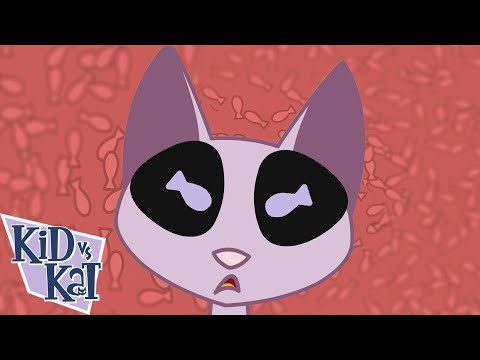 Fishy Frisky Business | Kid vs. Kat - WildBrain | Movies for Kids
