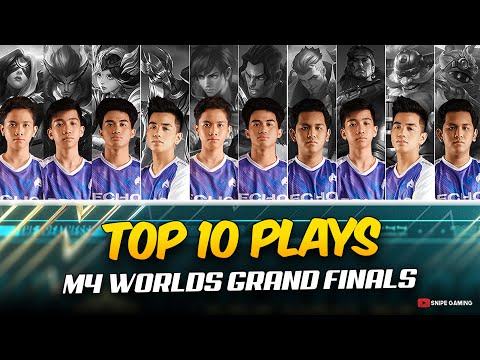 TOP 10 PLAYS of M4 WORLD CHAMPIONSHIP GRAND FINALS. . . 😮