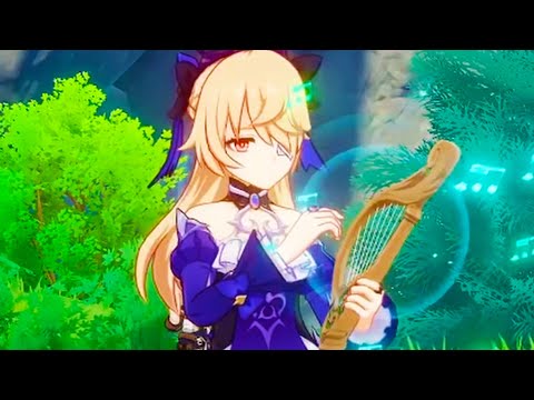 Genshin Impact player MAJESTICALLY plays the Lyre...