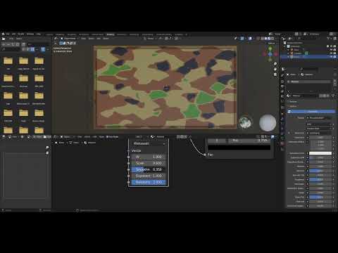 Making Digital Camo In Blender