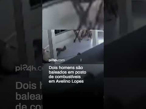 Dois homens são baleados em posto de combustíveis em Avelino Lopes