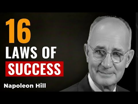 16 Laws of Success The Secret Code Hidden in Every Great Mind | Napoleon Hill