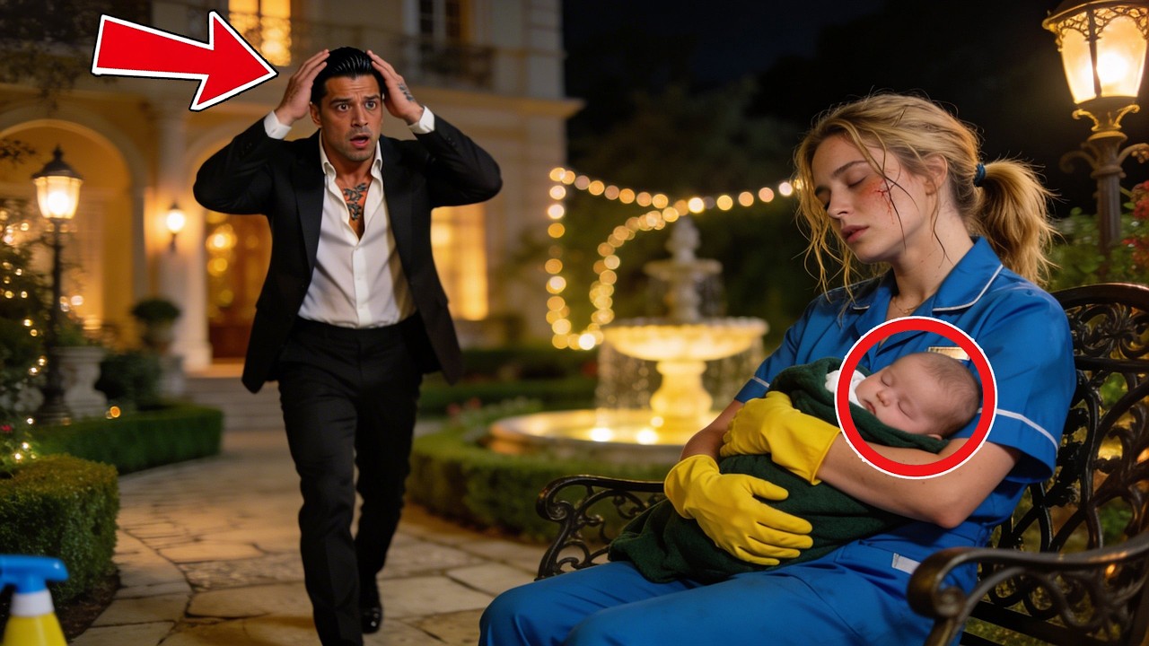 The Mafia Boss Saw His Maid Sleeping On A Bench With His Baby — The Truth Left Him Stunned