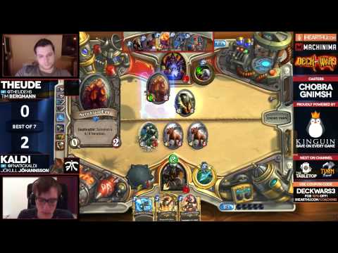 Deck Wars Episode 5: Kaldi vs Theude Cast by Gnimsh and Chobra