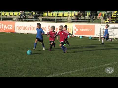 Přátelské fotbalové utkání nejmenších 1. HFK Olomouc - SK Chválkovice  17.9. 2020
