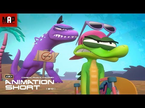 CGI 3D Animated Short Film "ALLISK8R" Hilarious Animation by Anna Prado & Ringling