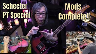 Video thumbnail for Schecter PT Special - Mods Complete! by Jon is just TOO LouD!!