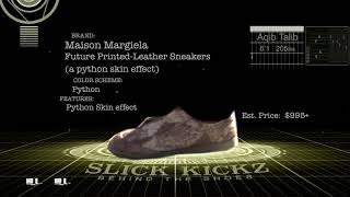 Aqib Talib, Maison Margiela Future Printed-Leather Sneakers, conference championship