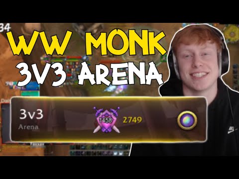 2700+ 3v3 Arena - Windwalker Monk Shadowlands 9.1.5