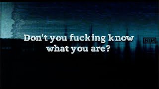 Nine Inch Nails - You Know What You Are? (with lyrics)