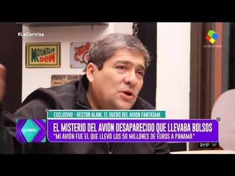 Denunció en La Cornisa que desapareció su avión en la ruta aérea de la corrupción K