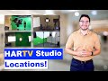 Check Out Our Four HARTV Studio Locations!