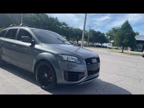 2015 Audi Q7 3.0T S Line Prestige SUV Quattro Gray