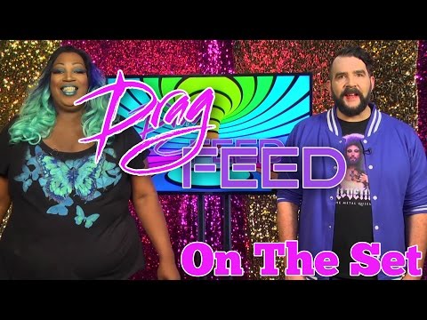 Jonny McGovern & Lady Red Couture “On The Set” | Drag Feed | Hey Qween