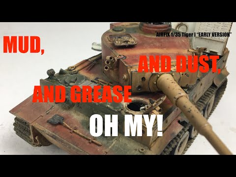Finally! Mud, Grease and Shell Impacts!- Air 1/35 Tiger I "EARLY VERSION"