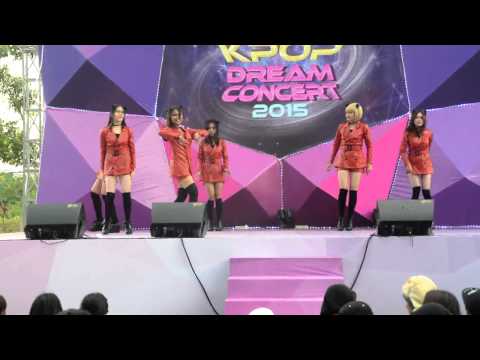 150502 AOES ( AOA Dance Cover from Indonesia) - Like A Cat at Kpop Dream Concert Semi Final