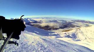 preview picture of video 'NZ : Ski holiday in Wanaka - Treble cone'