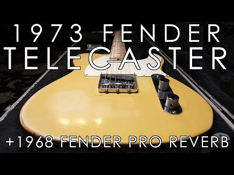 "Pick of the Day" - 1973 Fender Telecaster and 1968 Pro Reverb