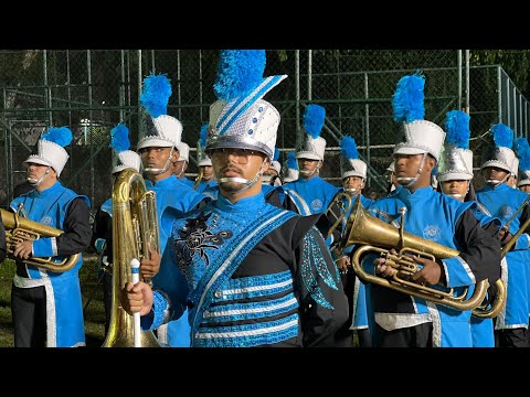 ESTANCIA - Entrada da Banda Marcial BAMCED no concurso da LICBAMBA 2024