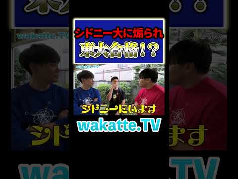 放射線技術学科 【受験期の恋愛】シドニー大の毒舌元カノに感謝？#Shorts #海外 #東大 #天才
