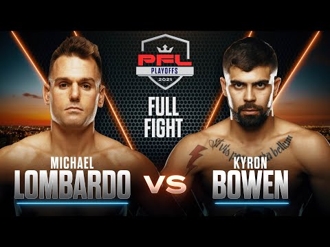 Kyron Bowen vs Michael Lombardo full fight