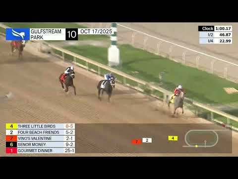 Gulfstream Park October 17, 2025 Race 10