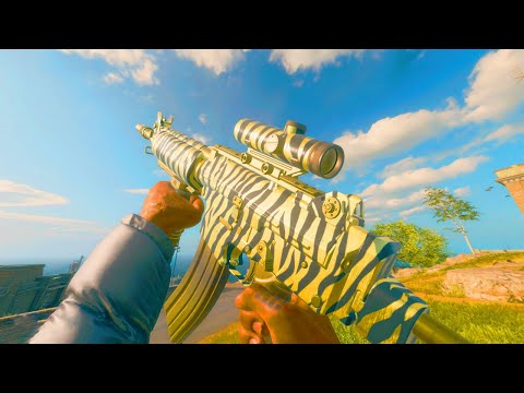 *No Recoil* KRIG C Loadout is AIMBOT on Rebirth Island 😳🌴