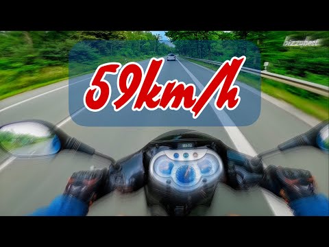 Jetzt dürfen 50ccm Roller 59km/h fahren? Die 45er Roller auf 59km/h angehoben? 50000 Unterschriften✅