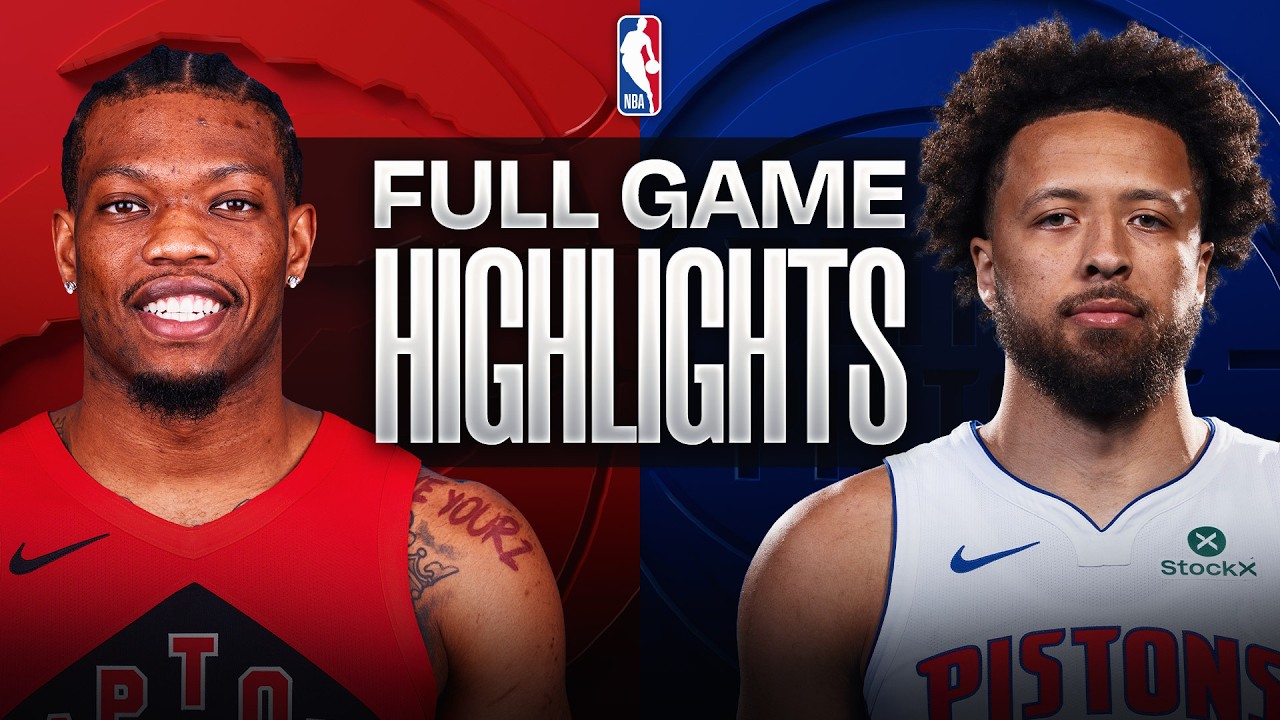 RAPTORS at PISTONS | NBA PRESEASON FULL GAME HIGHLIGHTS | October 16, 2026