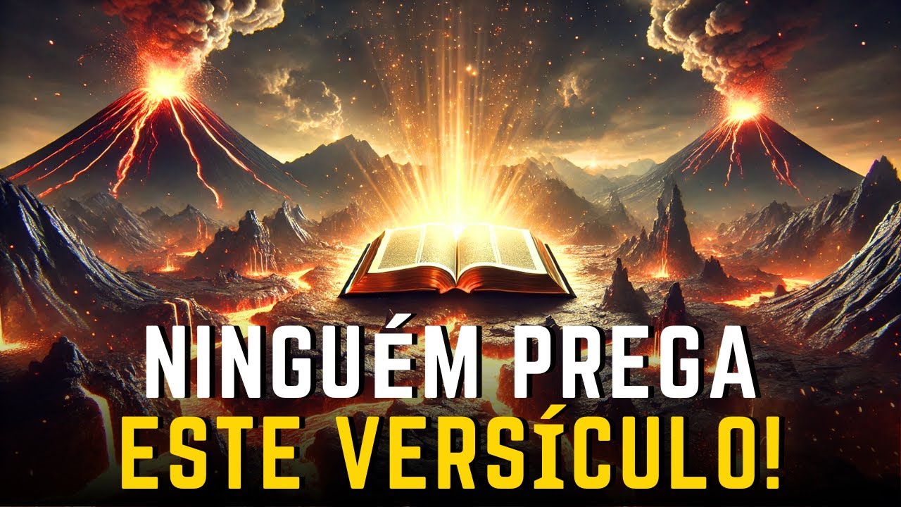 VOCÊ ESTÁ SENDO ENGANADO? O versículo que expõe a verdade que ninguém quer ouvir!