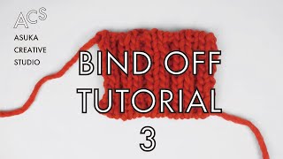 【保存版】ふた目ゴム編みどめ完全マニュアル〈編み終わり方 ③〉(Bind off tutorial 3 _ Tubular bind off for 2×2 Rib)