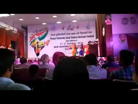 Guru nanak national college doraha 2018 youth festival 3rd position