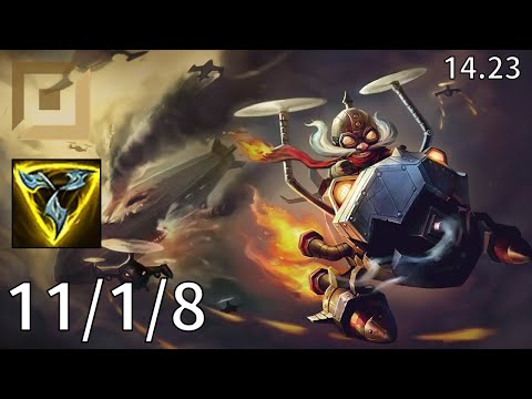 Corki ADC vs Sivir - EUW Master | Patch 14.23