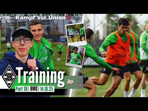 Gladbach training vlog🔥Focus on Union Berlin - Fighting in preparation👀⚽️