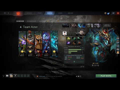 dota2off Faith_bian visage - Aster vs Ehome