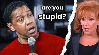 10 Times Denzel Washington SHUT DOWN rude interviewers