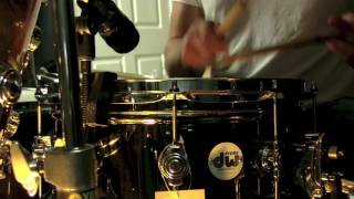 Video thumbnail for DW Design Series 6 5x14 Black Nickel over Brass Snare Drum by The Drum Shop - Portland, Maine