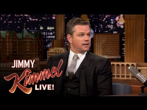 Matt Damon Insults Jimmy Kimmel on The Tonight Show
