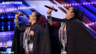 Talented Twins Double Dragon Perform &quot;It&#39;s Raining Men&quot; With Pizzazz! | America&#39;s Got Talent 2020