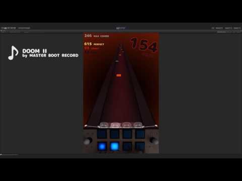 Arcade rhythm game project gameplay - YouTube