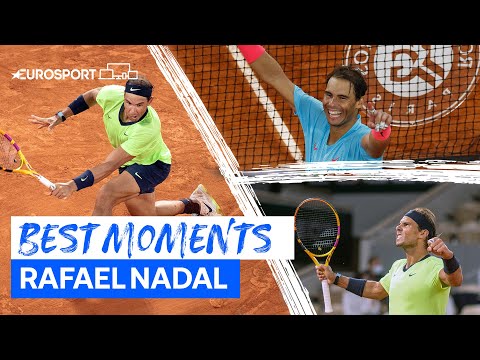 Top 10 Rafael Nadal | Roland Garros | Eurosport Tennis