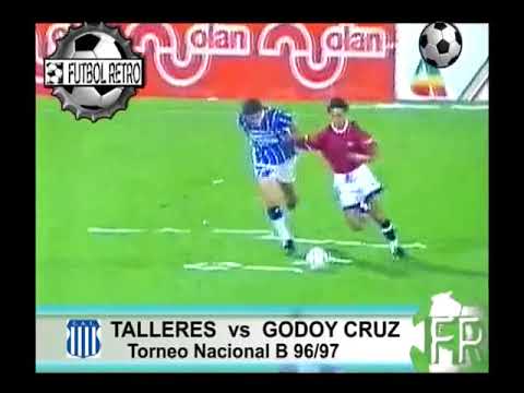 Talleres de Cordoba 3 vs Godoy Cruz 0 - Primera B Nacional 1996/97 - Fecha 2 - Etapa Clasif. Zona A2