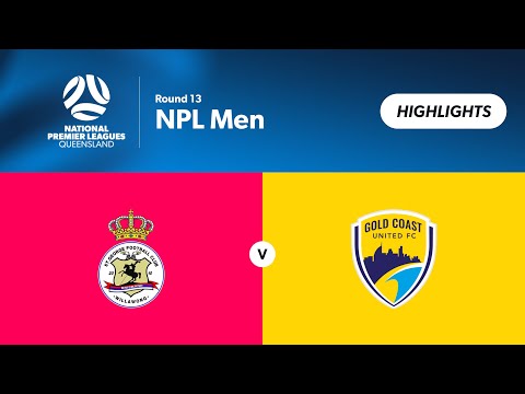 NPL Men Round 13 - St George Willawong vs. Gold Coast United Highlights