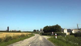 preview picture of video 'Driving Along The D61 From Sainte-Anne la Palud To Plonévez-Porzay, Finistère, France'