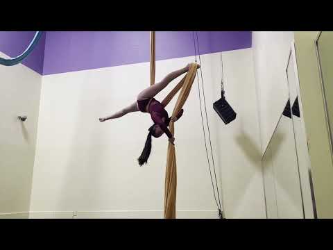 9th West Coast Aerial Arts Festival (2021) - Amateur Tissu 7-10 yrs old