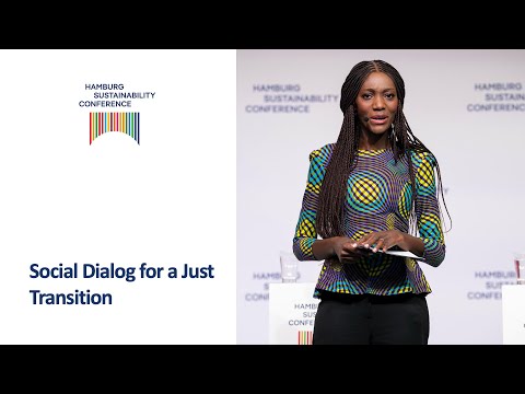 Social Dialog for a Just Transition Panel | HSC 2024