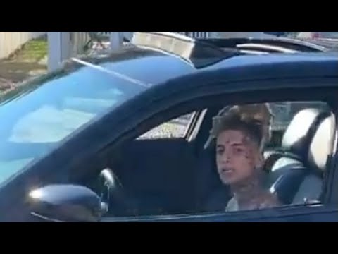 Flyy Soulja pulls up in his Dad’s Dodge Charger v6 Rental while flexing on haters